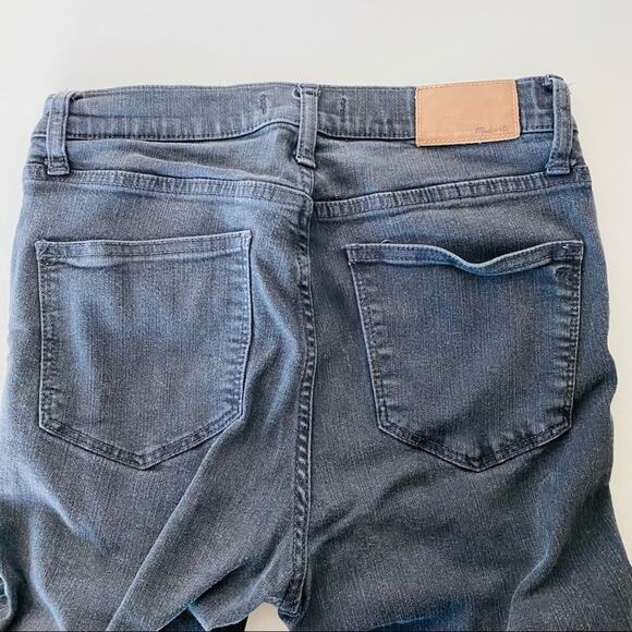 MADEWELL Roadtripper Washed Black Grey High Rise Skinny Denim Jeans 28 - Picture 6 of 12